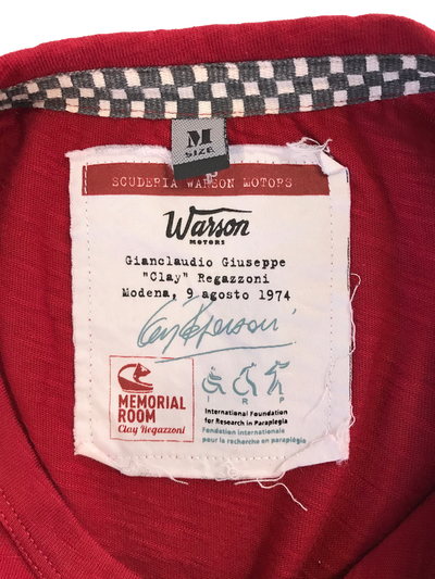 T-shirt Warson Motors Clay Regazzoni