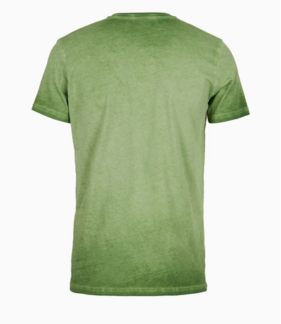 T-shirt Gallo in cotone verde erba