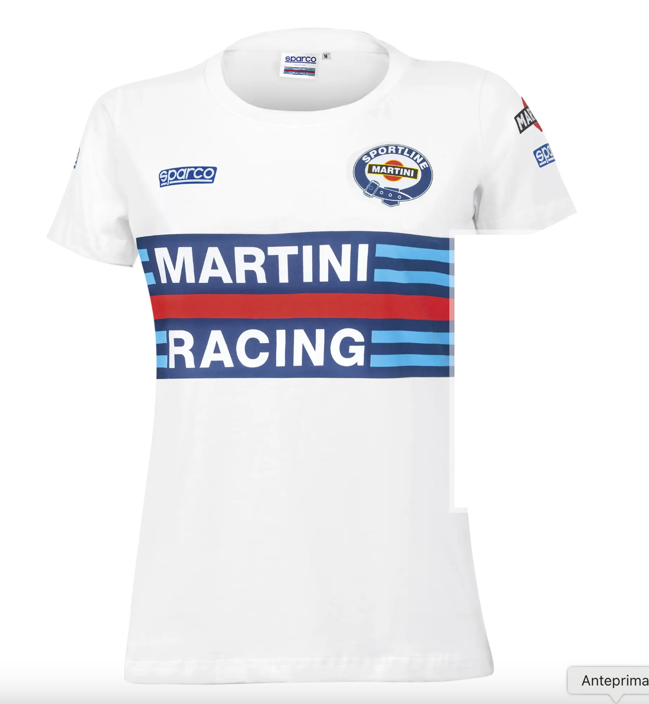 T-shirt Martini Racing Replica Lady