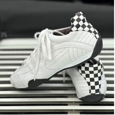 Scarpe sneakers GPO da pilota  Racing Smart White