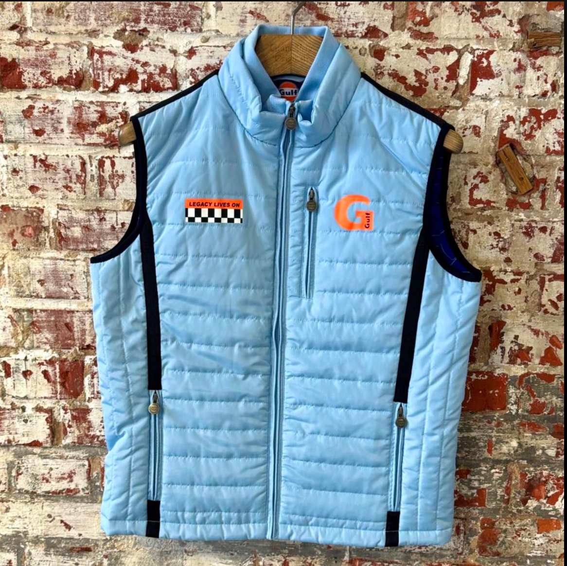 Gilet Performance GPO Gulf azzurro