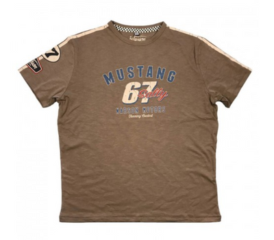 T-shirt Mustang 67 Brown Warson Motors