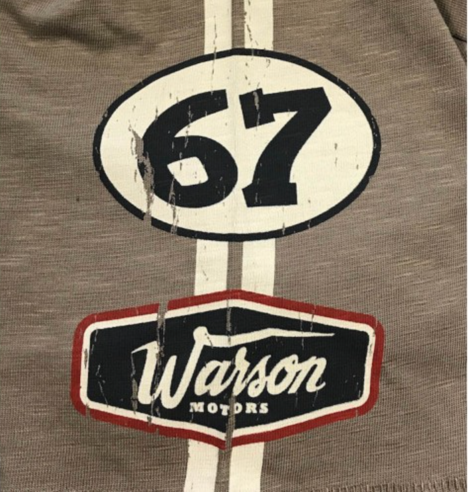 T-shirt Mustang 67 Brown Warson Motors