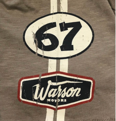 T-shirt Mustang 67 Brown Warson Motors