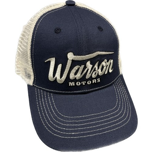 Cappellino Warson Motors BLU