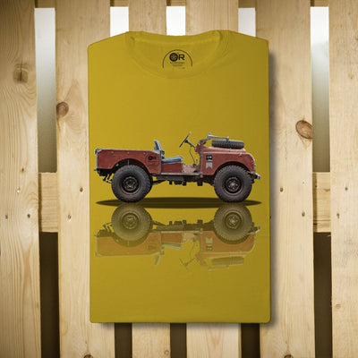 T-shirt Land Vintage mustard  Original Race