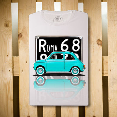 T-shirt 500 Roma Turchese  Original Race
